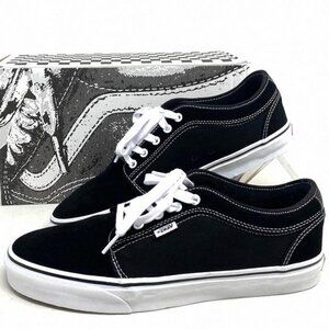 VANS Skate Chukka Low Shoe Womens Casual Sneaker VN0A4BX4Y28 Canvas Suede Black